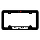 Love Maryland Novelty Metal License Plate Frame LPF-297