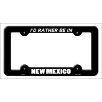 Be In New Mexico Novelty Metal License Plate Frame LPF-358