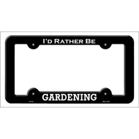 Gardening Novelty Metal License Plate Frame LPF-101