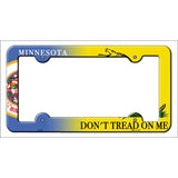 Minnesota|Dont Tread Novelty Metal License Plate Frame LPF-401