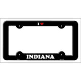 Love Indiana Novelty Metal License Plate Frame LPF-291