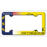 North Carolina|Dont Tread Novelty Metal License Plate Frame LPF-411