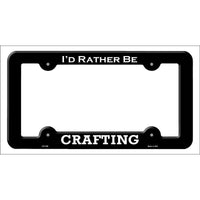 Crafting Novelty Metal License Plate Frame LPF-056