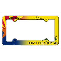 Arizona|Dont Tread Novelty Metal License Plate Frame LPF-381