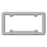 Tan Solid Novelty Metal License Plate Frame LPF-014