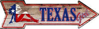 Texas Girl Metal Novelty Arrow Sign