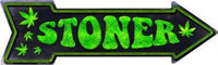 Stoner Metal Novelty Arrow Sign