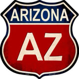 Arizona Metal Novelty Highway Shield