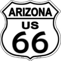 Arizona Route 66 Highway Shield Metal Sign