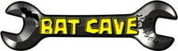 Bat Cave Novelty Metal Wrench Sign