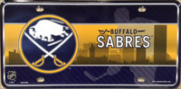 Buffalo Sabres NHL Jersey Logo Metal Novelty License Plate