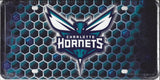 Charlotte Hornets Jersey Logo Novelty Metal License Plate