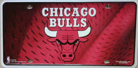 Chicago Bulls Jersey Logo Novelty Metal License Plate