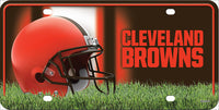 Cleveland Browns Helmet Logo Novelty Metal License Plate