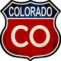 Colorado Metal Novelty Highway Shield
