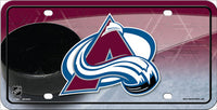 Colorado Avalanche NHL Jersey Logo Metal Novelty License Plate