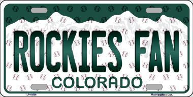 rockies license plate
