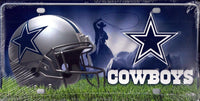 Dallas Cowboys Helmet Logo Novelty Metal License Plate
