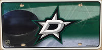 Dallas Stars NHL Jersey Logo Metal Novelty License Plate