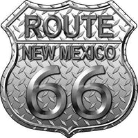 Route 66 Diamond New Mexico Metal Novelty Highway Shield