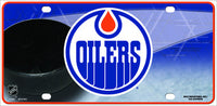 Edmonton Oilers NHL Jersey Logo Metal Novelty License Plate