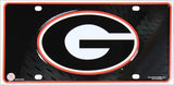 Georgia Bulldogs Deluxe Helmet Logo Novelty Metal License Plate