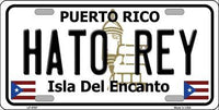 Hato Rey Puerto Rico State Background Novelty Metal Novelty License Plate