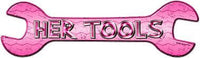 Her Tools Novelty Metal Wrench Sign