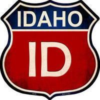 Idaho Metal Novelty Highway Shield