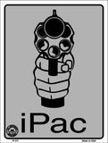 iPac Metal Novelty Parking Sign