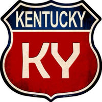 Kentucky Metal Novelty Highway Shield