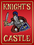 Knights Castle Metal Novelty Parking Sign