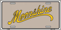 Moonshine Novelty Metal License Plate