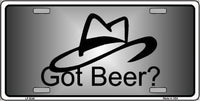 Got Beer Novelty Metal License Plate