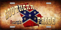 Georgia Southern Pride Novelty Metal License Plate