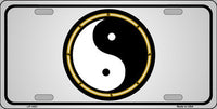 Yin and Yang Metal Novelty License Plate