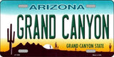 Grand Canyon Arizona Background Metal Novelty License Plate