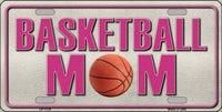 Basketball Mom Metal Novelty License Plate