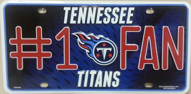 tennessee titans plates