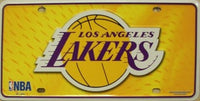 Los Angeles Lakers Jersey Logo Metal Novelty License Plate