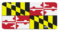 Maryland State Flag Novelty Metal License Plate