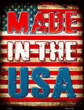 Made In The USA Metal Novelty Parking Sign