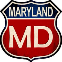 Maryland Metal Novelty Highway Shield