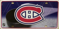 Montreal Canadians NHL Jersey Logo Novelty Metal License Plate