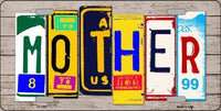 Mother Wood License Plate Art Novelty Metal License Plate