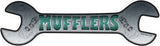 Mufflers Novelty Metal Wrench Sign