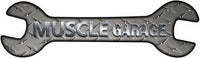 Muscle Garage Novelty Metal Wrench Sign