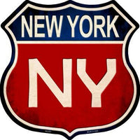 New York Metal Novelty Highway Shield