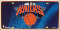 New York Knicks Jersey Logo Metal Novelty License Plate
