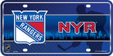New York Rangers NHL Jersey Logo Novelty Metal License Plate